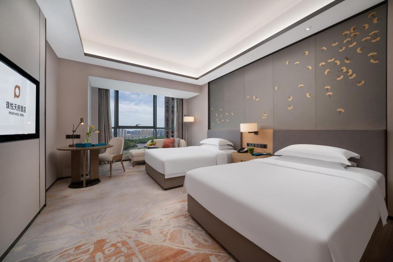 Projoy Hotel Tianfu Chengdu Exterior foto