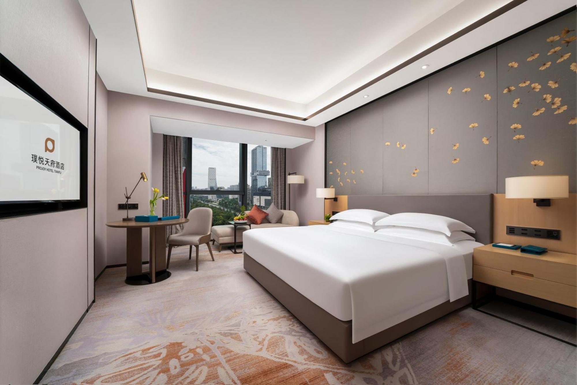 Projoy Hotel Tianfu Chengdu Exterior foto